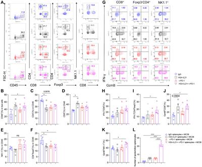 The Half-Life-Extended IL21 can Be Combined With Multiple Checkpoint Inhibitors for Tumor Immunotherapy